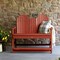 Highwood Usa 4ft Hamilton Counter Height Bench Outdoor Furniture for Patio, Backyard, Garden AD-BEN-HM2-RED - alternate 2
